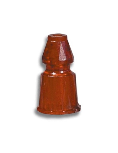 C-1156220 TORRETTA POST TRASPARENTE ROSSO GOTTLIEB  1-3/16 inch (30mm).