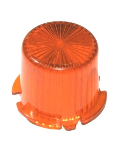 03-8171-8 CUPOLA LAMP. FLASH AMBRA Domes Twist On