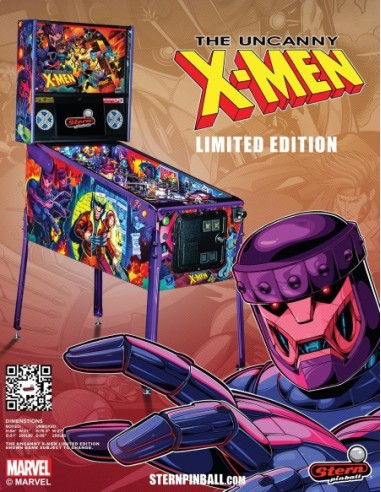 X-MEN The Uncanny LE Stern Pinball INSIDER CONNECTED