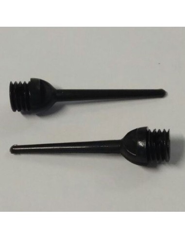 PUNTALINI DART KEYPOINT PUNTE 1/4" NERO 1000pz