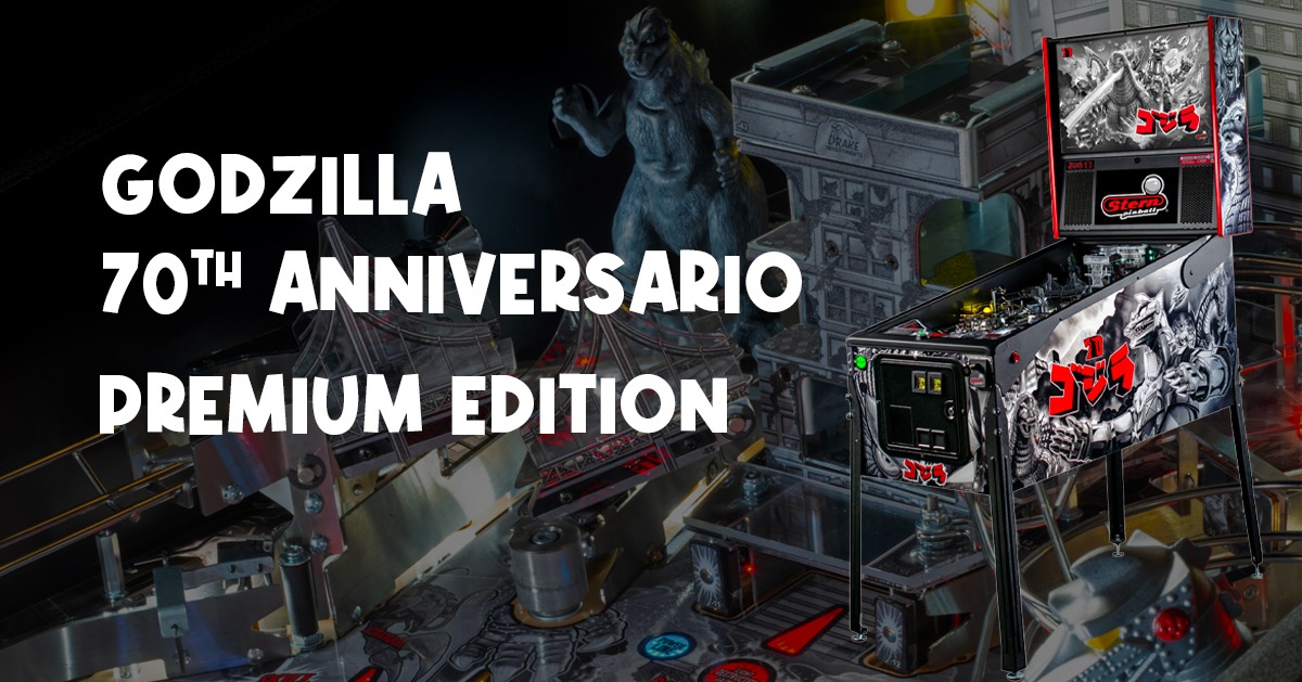 70° Anniversario Godzilla Flipper Premium Edition